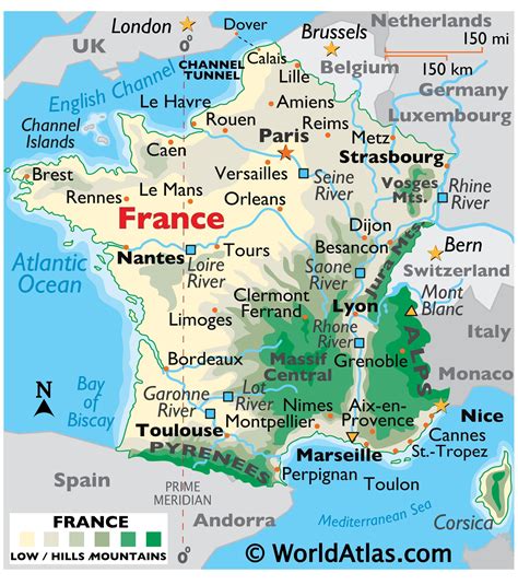 country of france map.